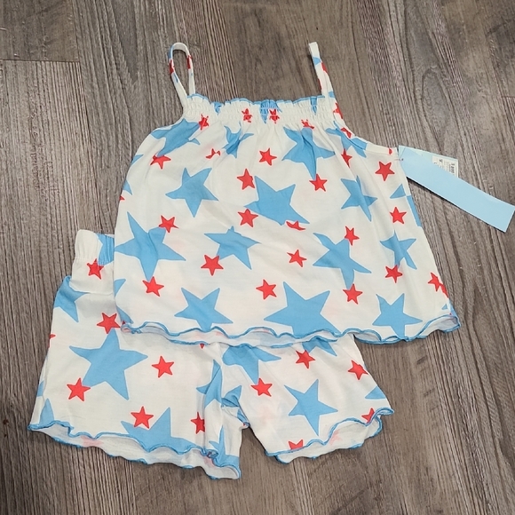 Cat & Jack Other - Cat & Jack Blue and Red Star Pajama Set